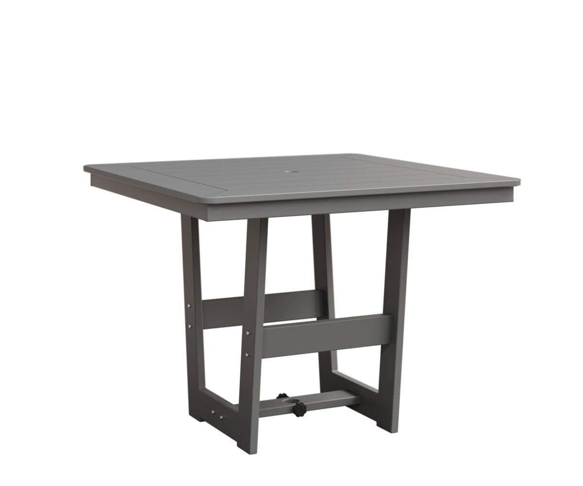 Hudson 40" x 40" Square Table - Dining Height Rockwood Outdoor Furniture MGP Fog MGP Fog 