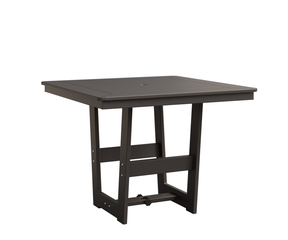 Hudson 40" x 40" Square Table - Dining Height Rockwood Outdoor Furniture MGP Graphite MGP Graphite 