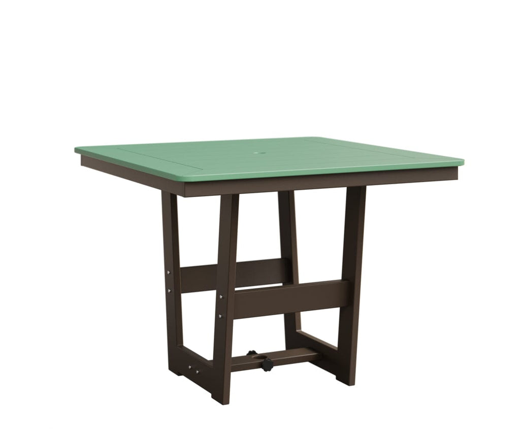 Hudson 40" x 40" Square Table - Dining Height Rockwood Outdoor Furniture MGP Mint MGP Clay 