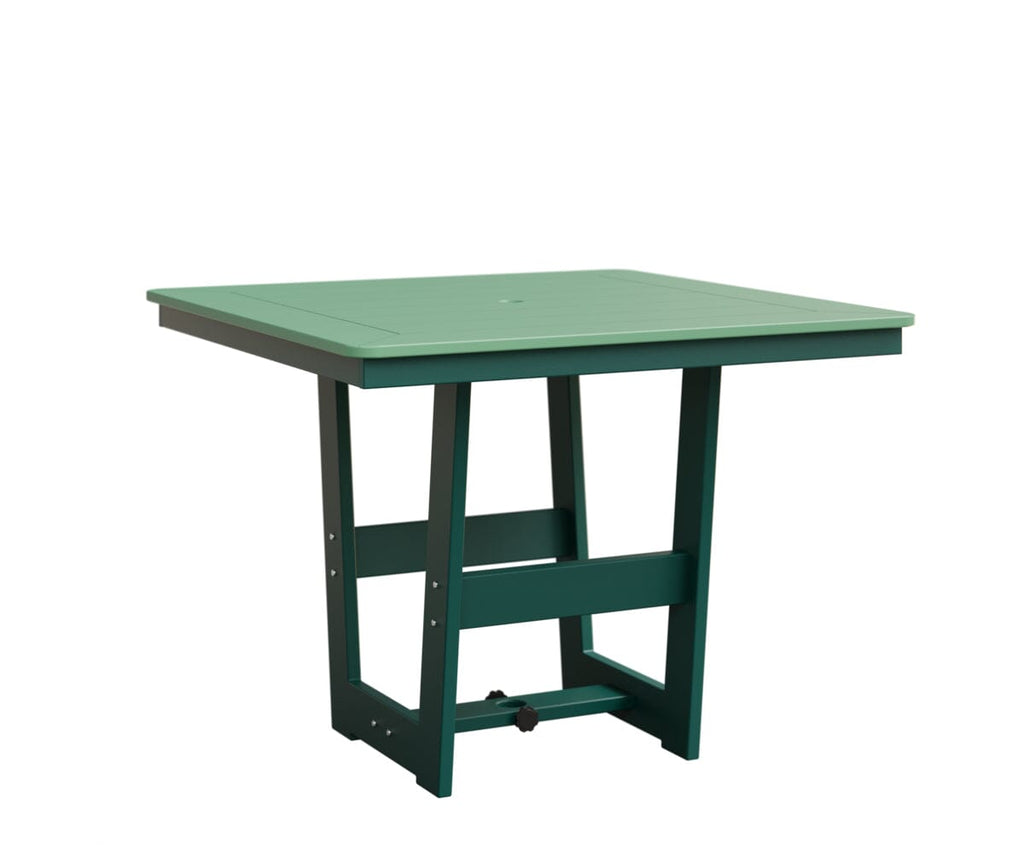 Hudson 40" x 40" Square Table - Dining Height Rockwood Outdoor Furniture MGP Mint MGP Teal 