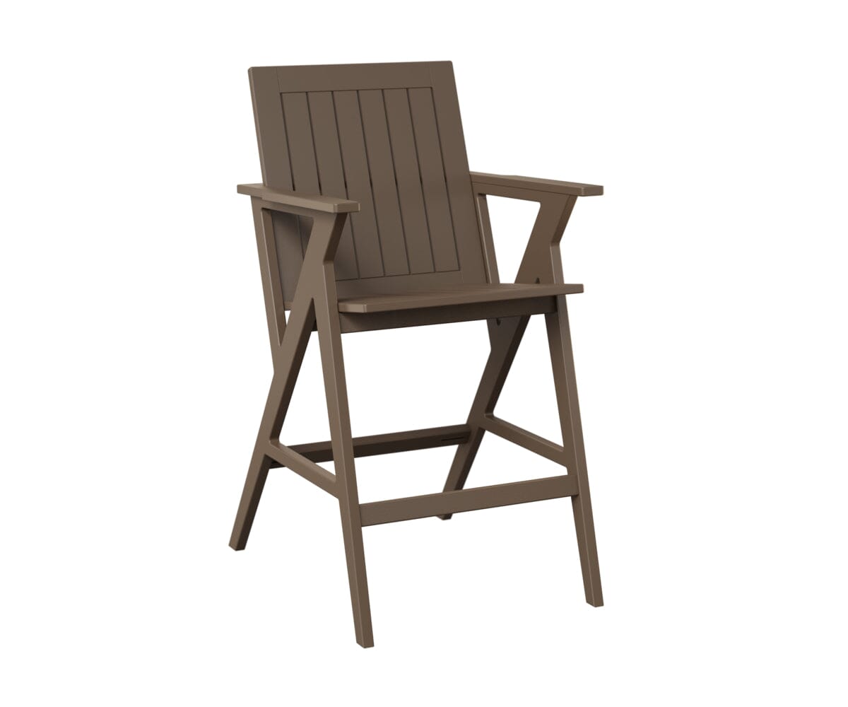 Kinsley Bar Arm Chair Rockwood Outdoor Furniture MGP Clay 