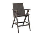 Kinsley Bar Arm Chair Rockwood Outdoor Furniture MGP Graphite 