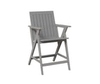 Kinsley Counter Arm Chair Rockwood Outdoor Furniture MGP Fog 