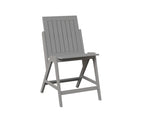 Kinsley Counter Side Chair Rockwood Outdoor Furniture MGP Fog 
