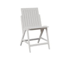Kinsley Counter Side Chair Rockwood Outdoor Furniture White A 