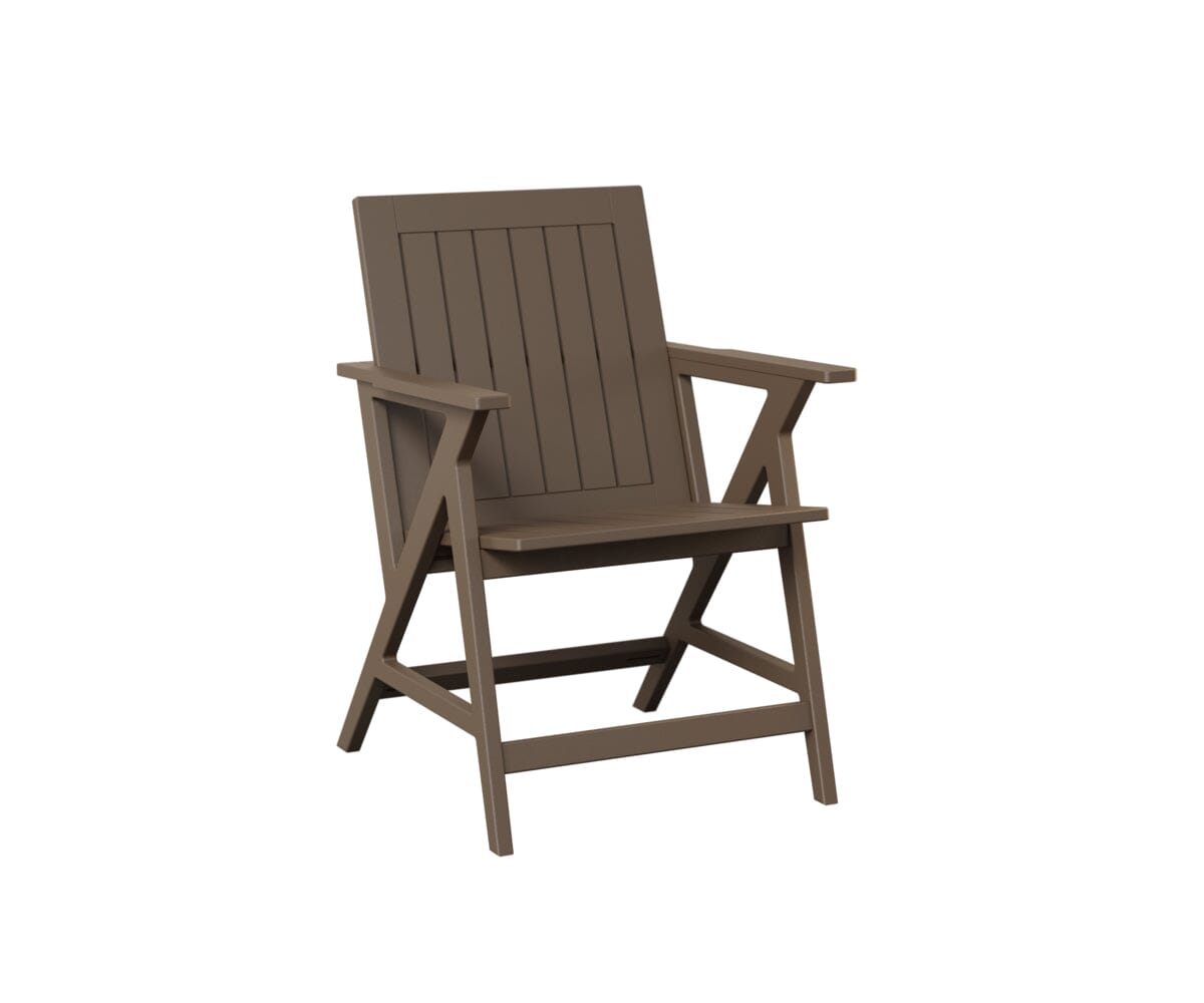 Kinsley Dining Arm Chair Rockwood Outdoor Furniture MGP Clay 