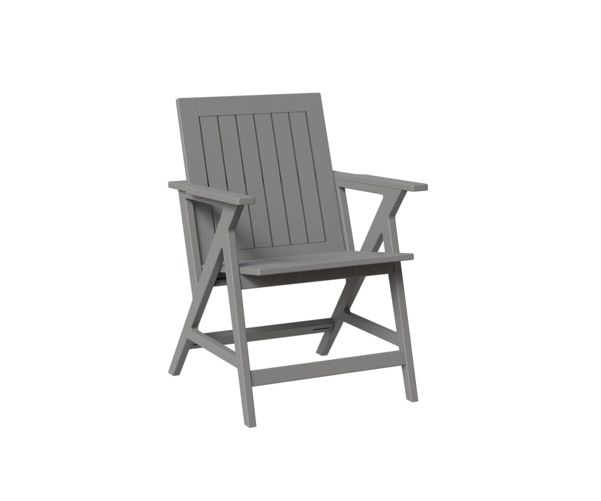 Kinsley Dining Arm Chair Rockwood Outdoor Furniture MGP Fog 