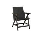 Kinsley Dining Arm Chair Rockwood Outdoor Furniture Black A 