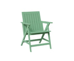 Kinsley Dining Arm Chair Rockwood Outdoor Furniture MGP Mint 