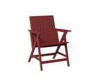 Kinsley Dining Arm Chair Rockwood Outdoor Furniture MGP Red 
