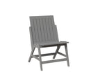 Kinsley Dining Side Chair Rockwood Outdoor Furniture MGP Fog 