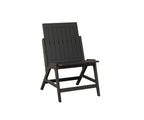 Kinsley Dining Side Chair Rockwood Outdoor Furniture Black A 