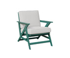 Kinsley Lounge Chair Rockwood Outdoor Furniture MGP Teal 