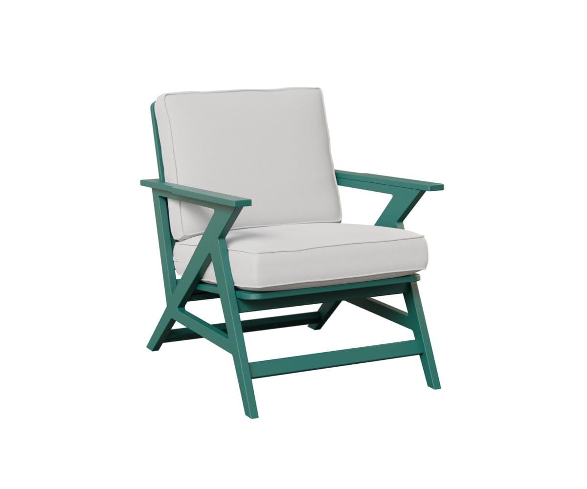 Kinsley Lounge Chair Rockwood Outdoor Furniture MGP Teal 