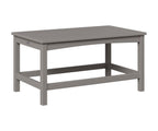 Camden Coffee Table Coffee Tables Rockwood Outdoor Furniture Light Gray 
