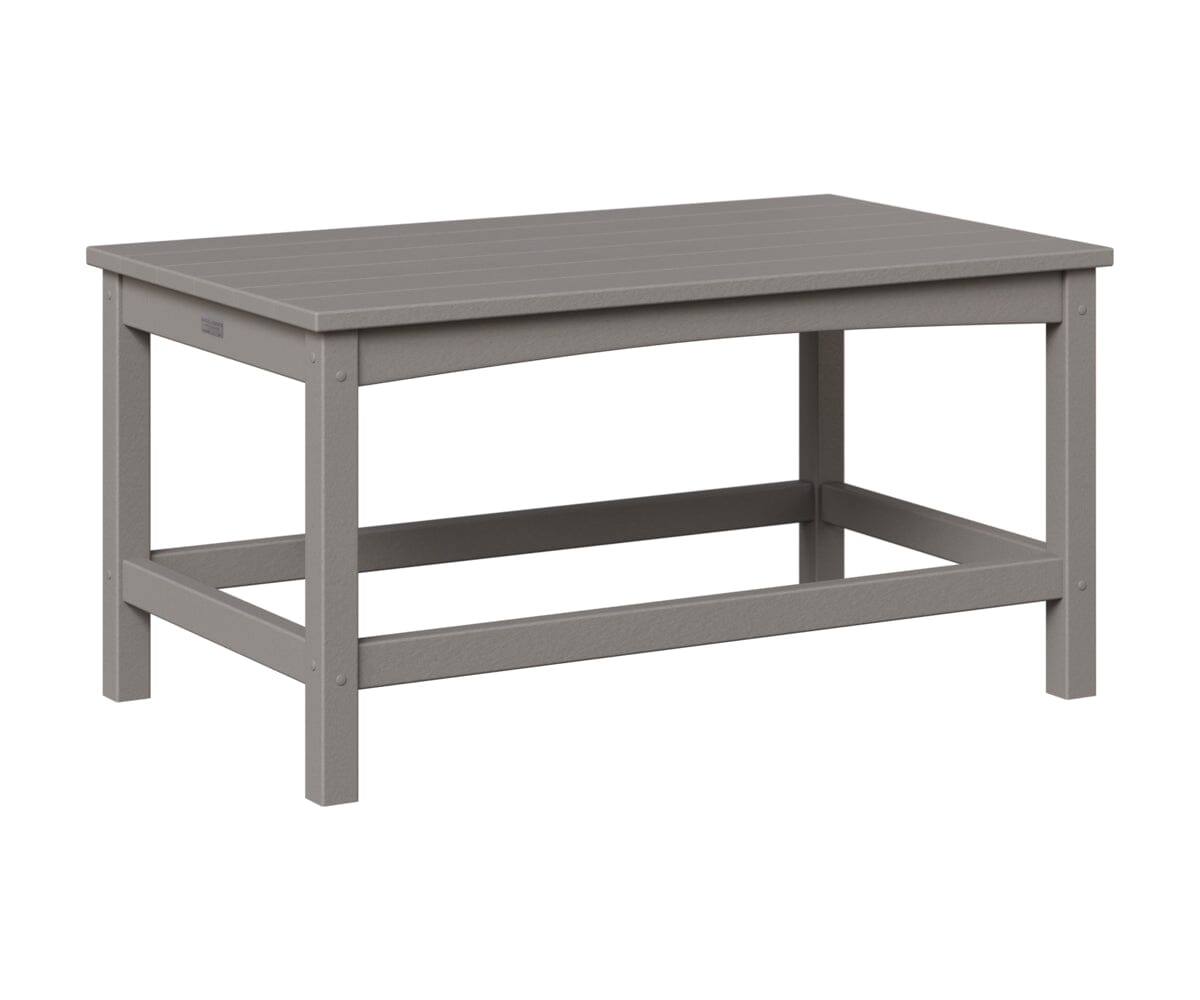 Camden Coffee Table Coffee Tables Rockwood Outdoor Furniture Light Gray 