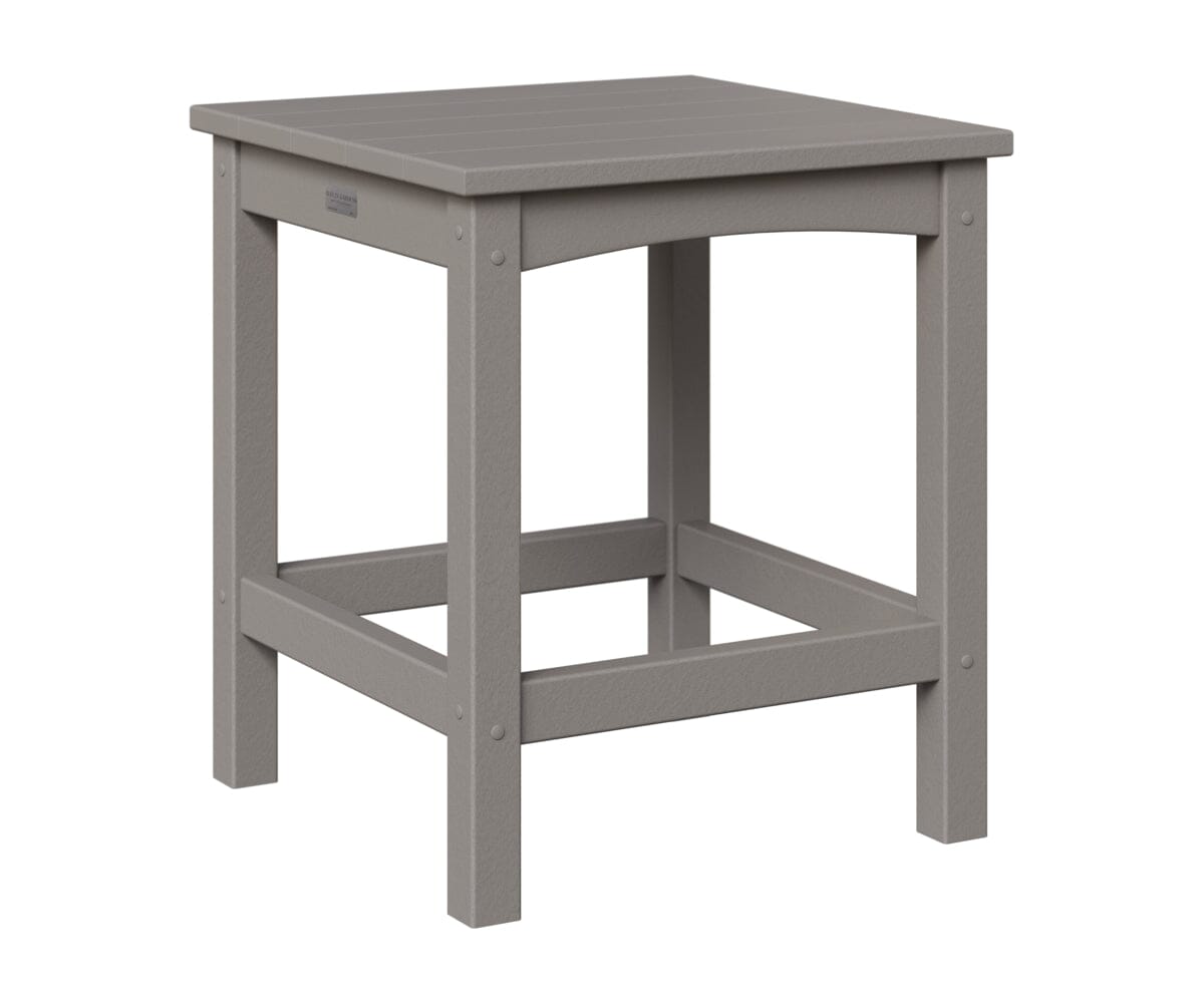 Camden End Table Rockwood Outdoor Furniture Light Gray 