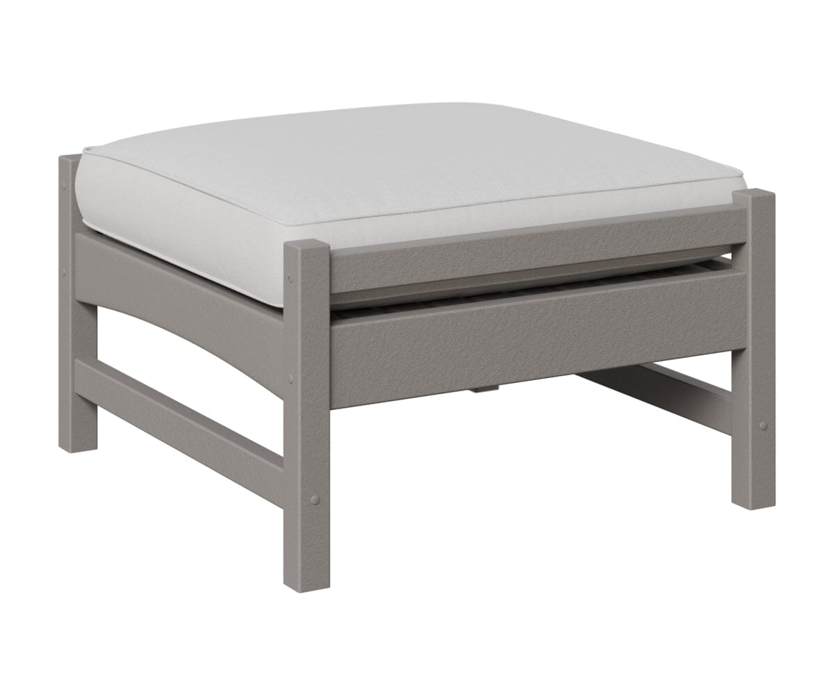 Camden Ottoman Rockwood Outdoor Furniture Light Gray 