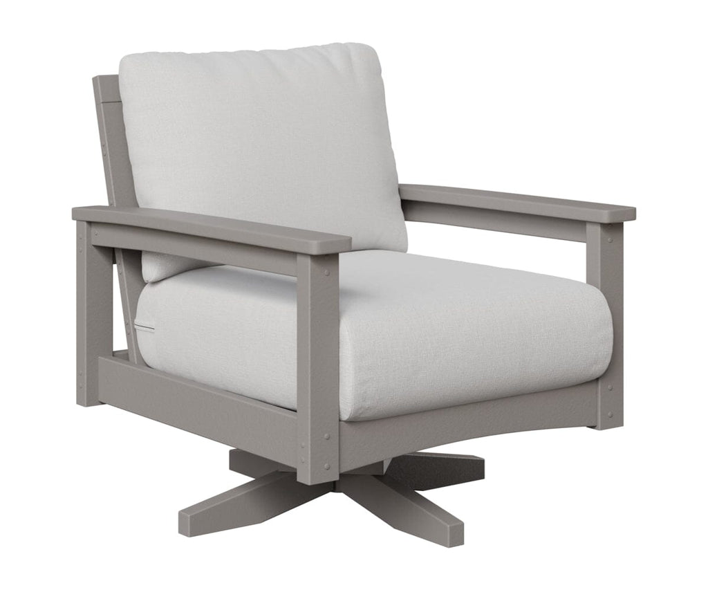 Camden Swiver Rocker Rockwood Outdoor Furniture Light Gray 
