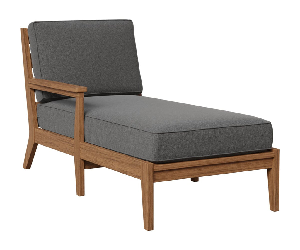 Classic Terrace Right Arm Chaise Lounge Rockwood Outdoor Furniture Natural Finish: Antique Mahogany 
