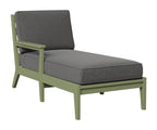 Classic Terrace Right Arm Chaise Lounge Rockwood Outdoor Furniture Sage 