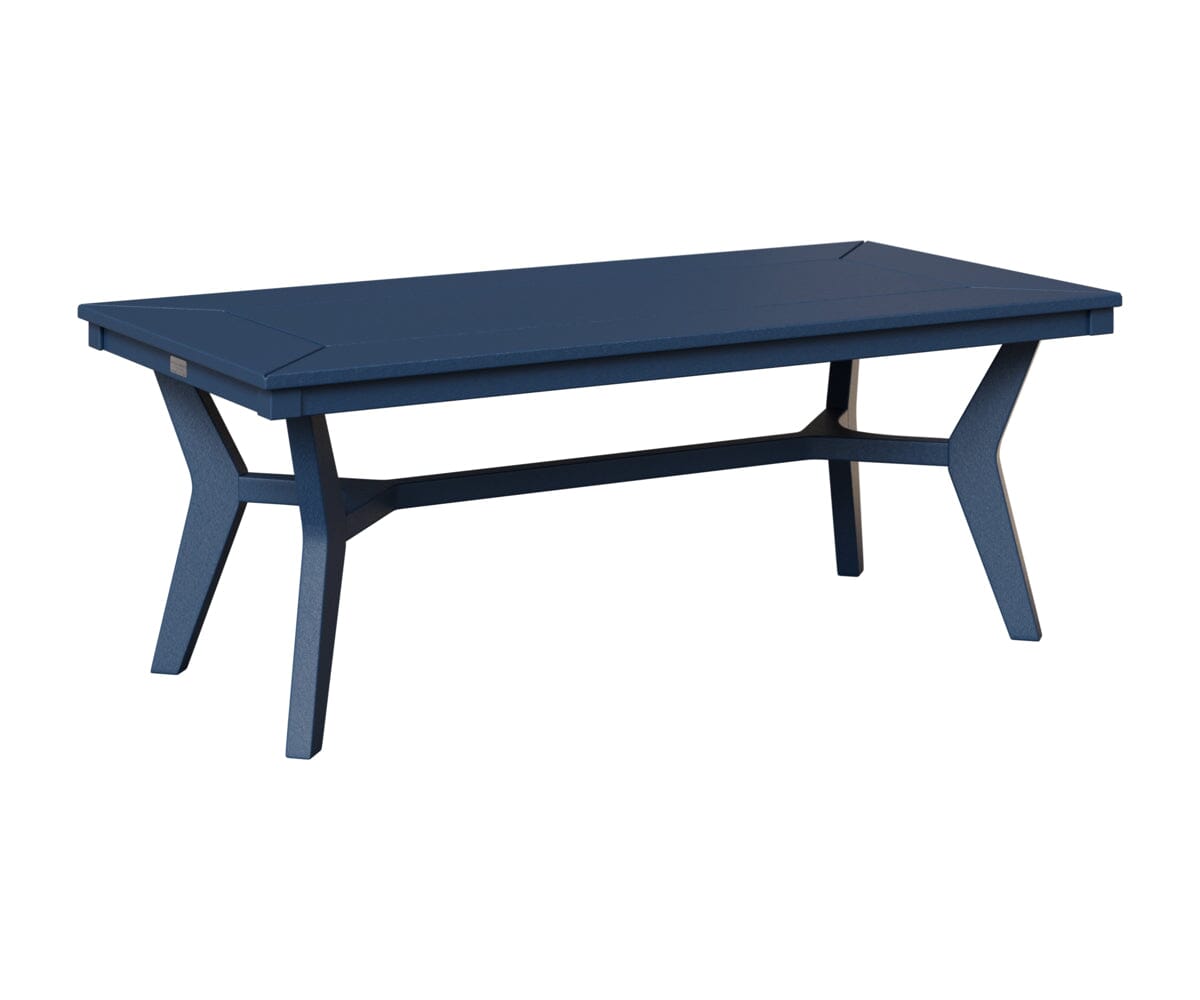 Mayhew Rectangle Coffee Table Rockwood Outdoor Furniture Navy Blue 