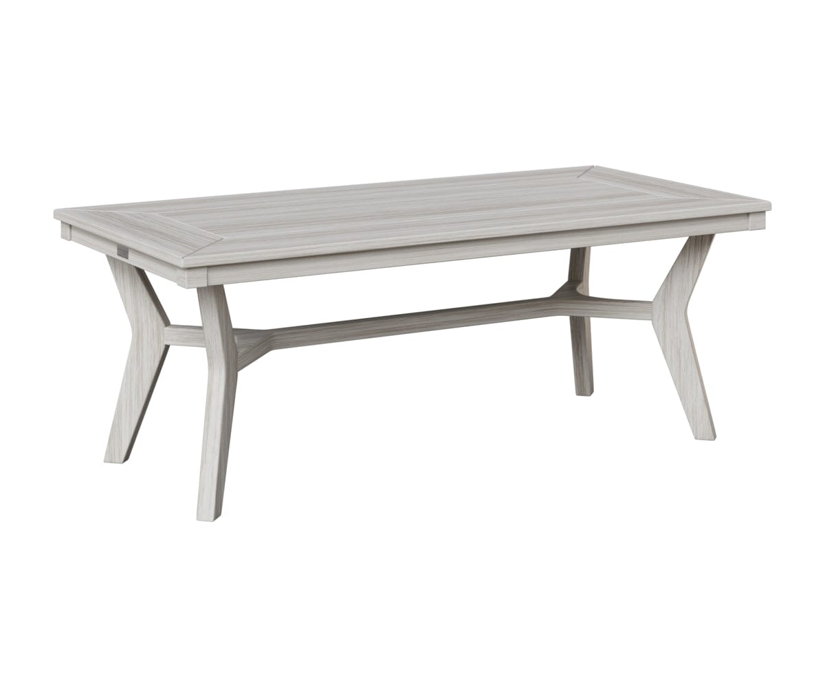 Mayhew Rectangle Coffee Table Rockwood Outdoor Furniture Natural Finish: Seashell 