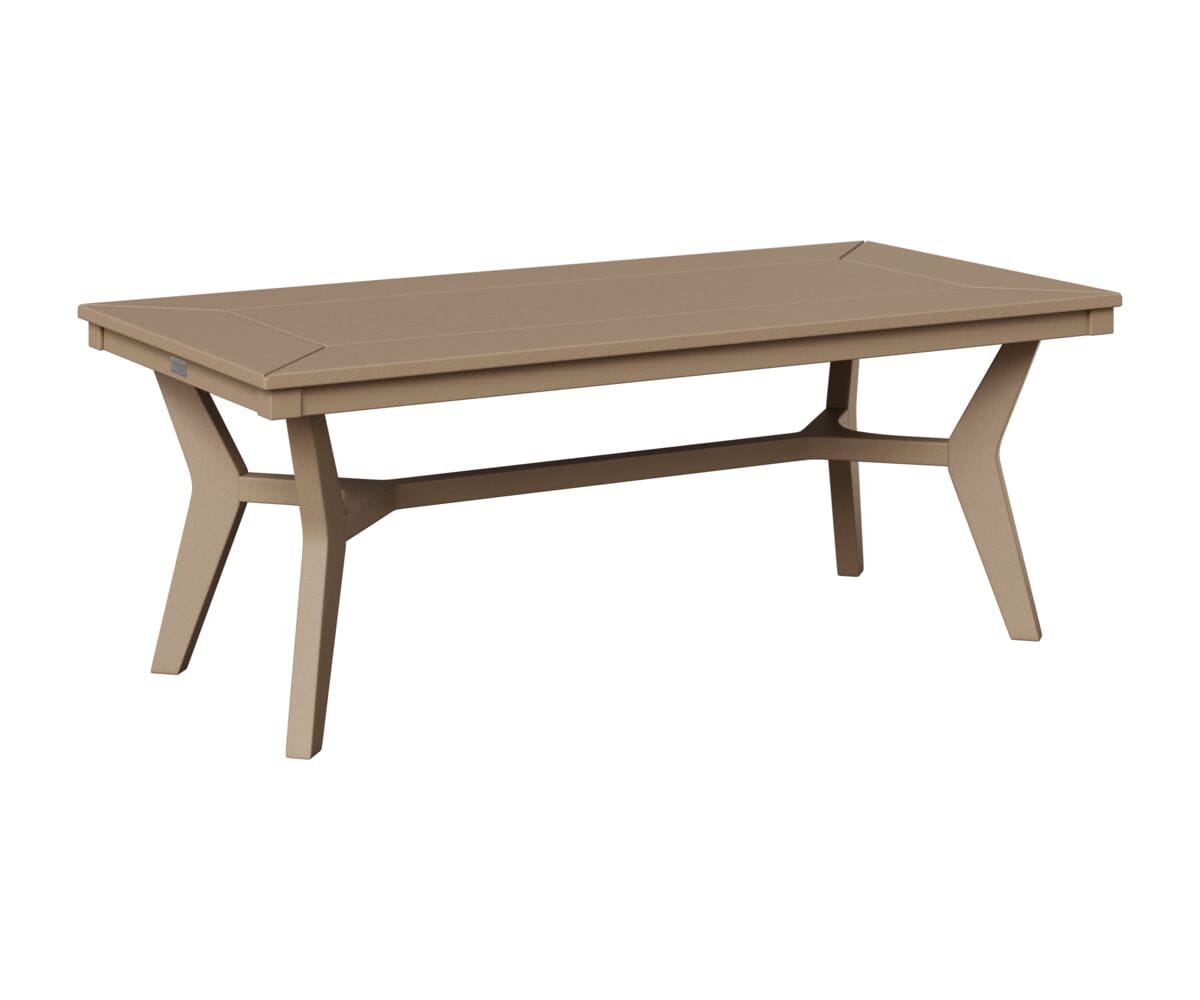 Mayhew Rectangle Coffee Table Rockwood Outdoor Furniture Weatherwood 