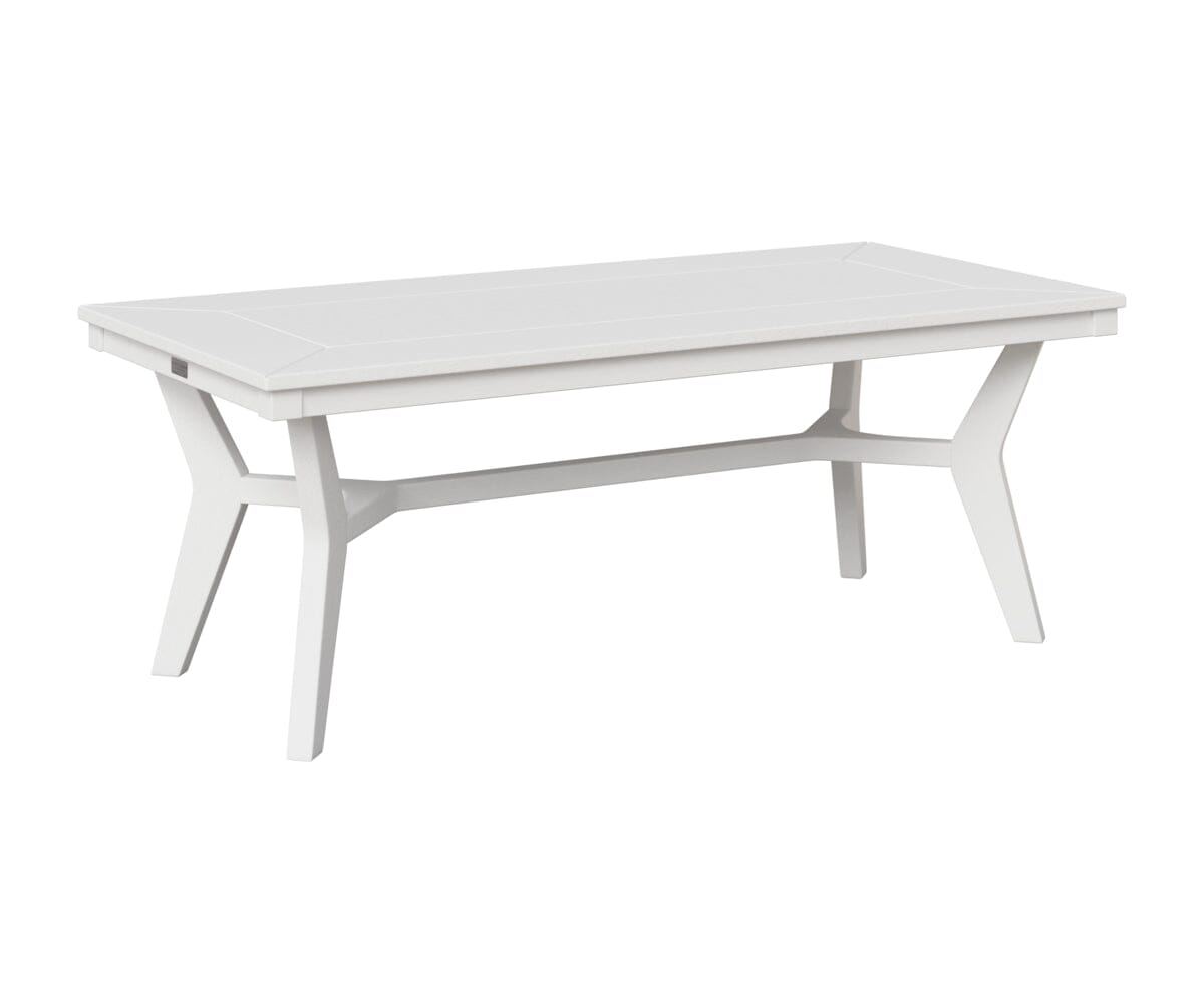 Mayhew Rectangle Coffee Table Rockwood Outdoor Furniture White 