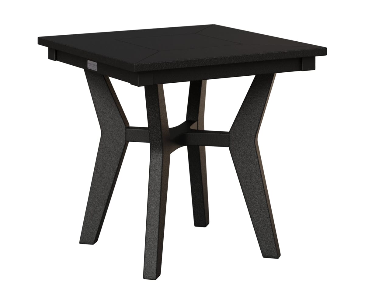 Mayhew Square End Table Rockwood Outdoor Furniture Black