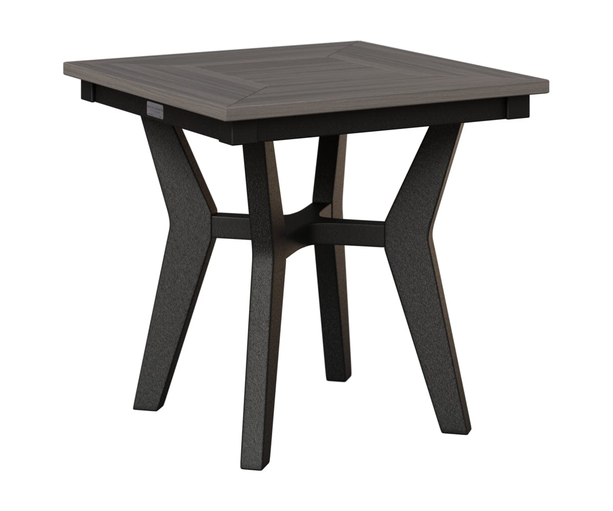 Mayhew Square End Table Rockwood Outdoor Furniture Tabletop: Coastal Gray I Legs: Black