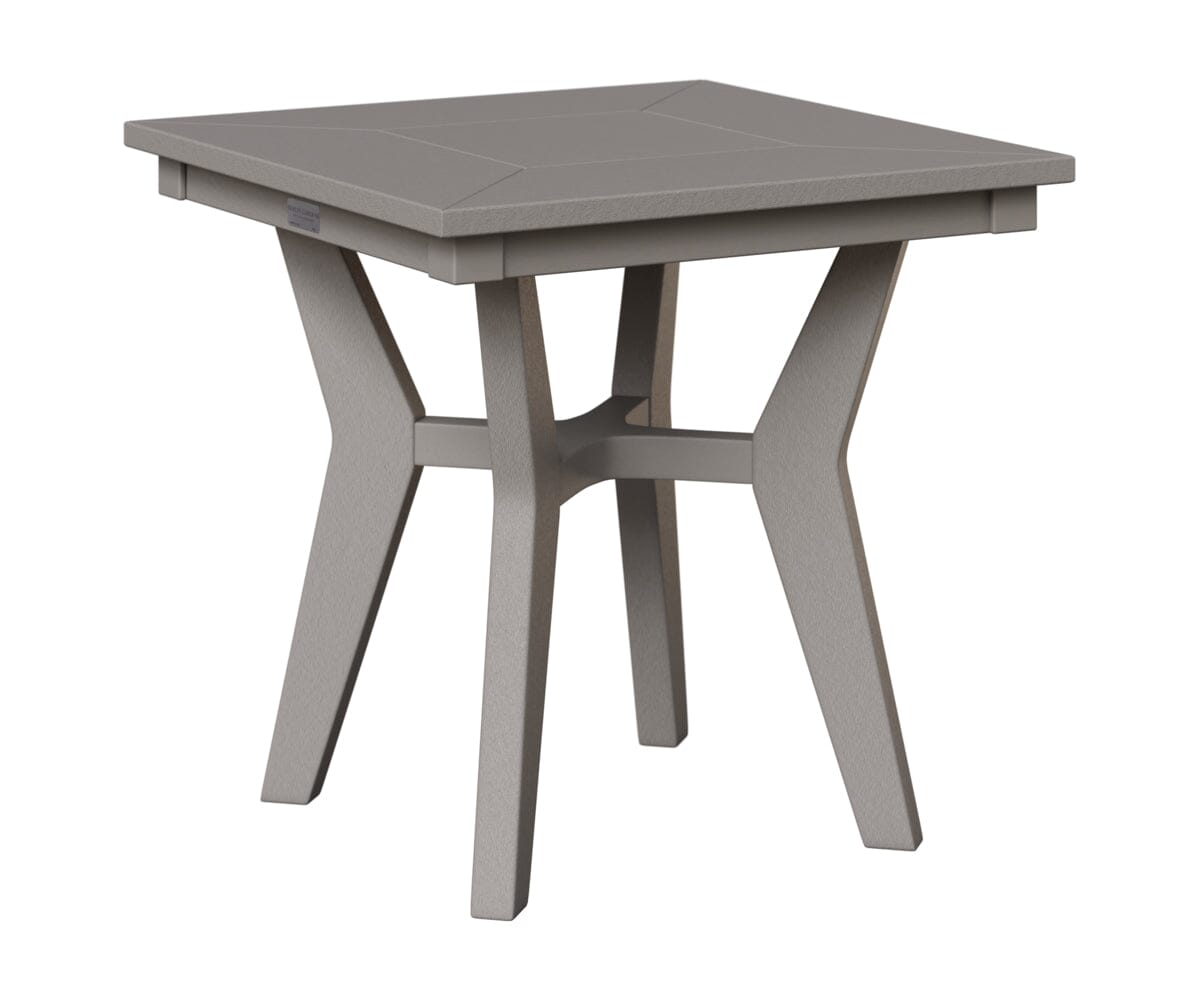 Mayhew Square End Table Rockwood Outdoor Furniture Light Gray