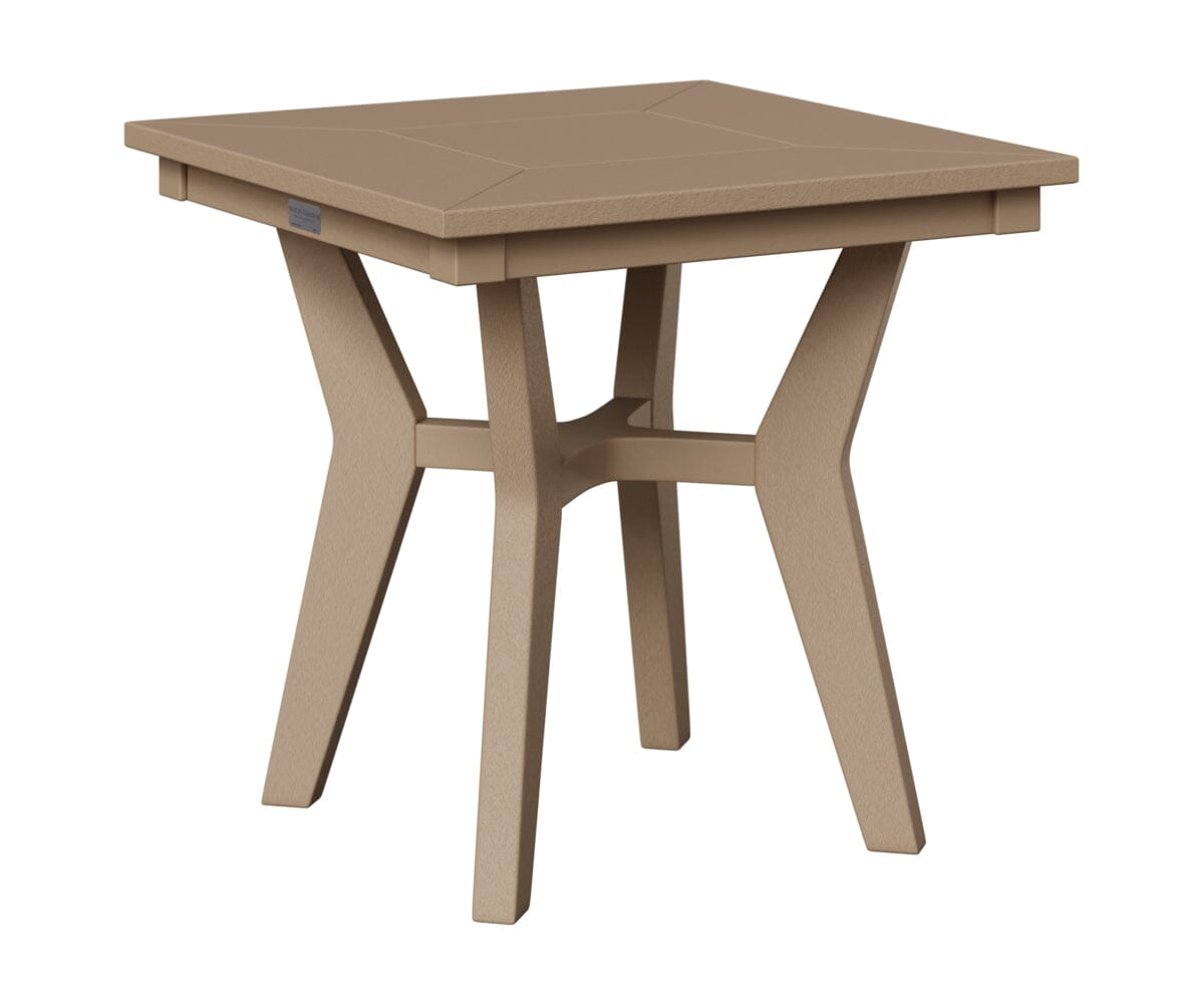 Mayhew Square End Table Rockwood Outdoor Furniture Weatherwood