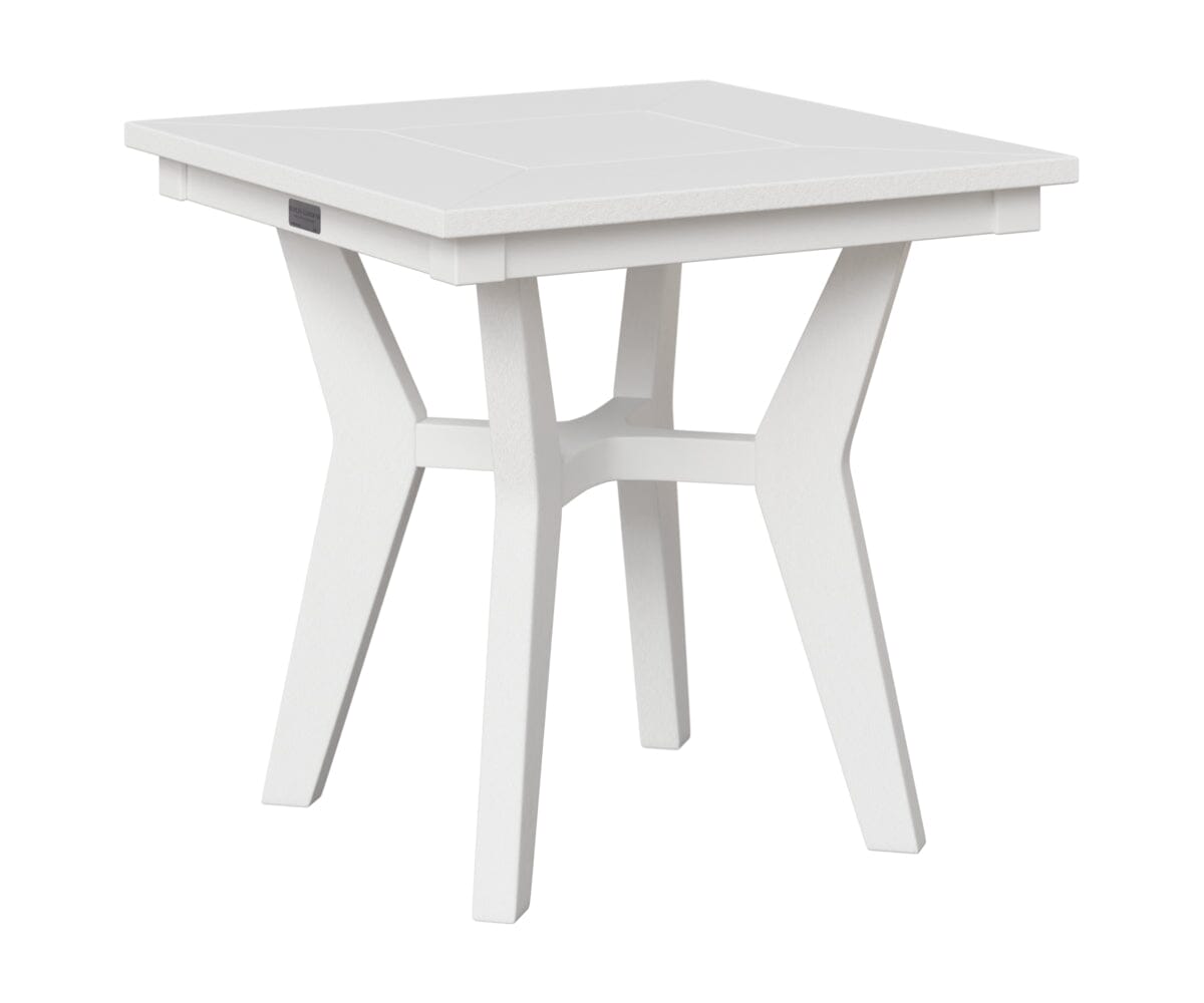 Mayhew Square End Table Rockwood Outdoor Furniture White