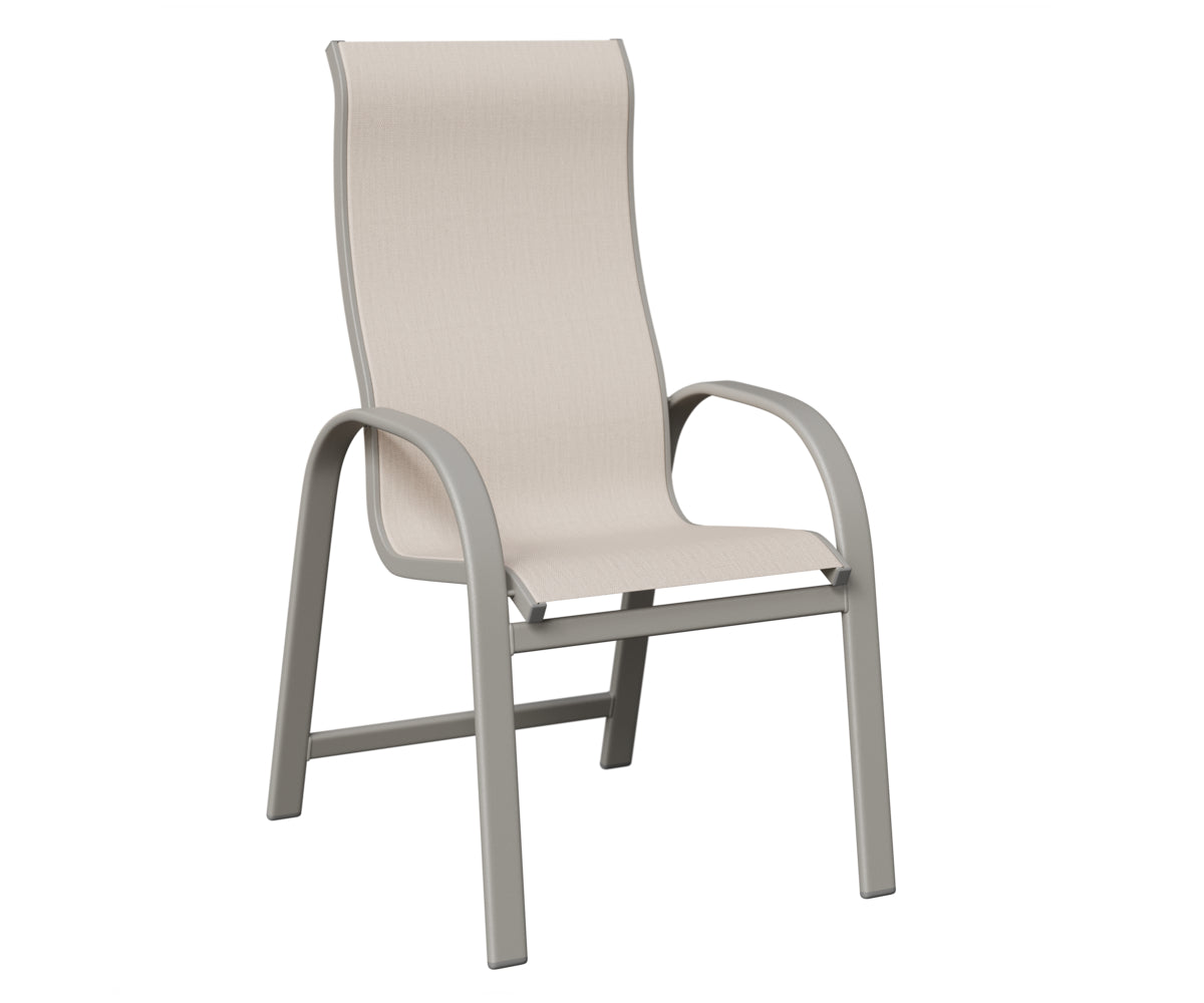 Murphy High-Back Padded Sling Dining Chair