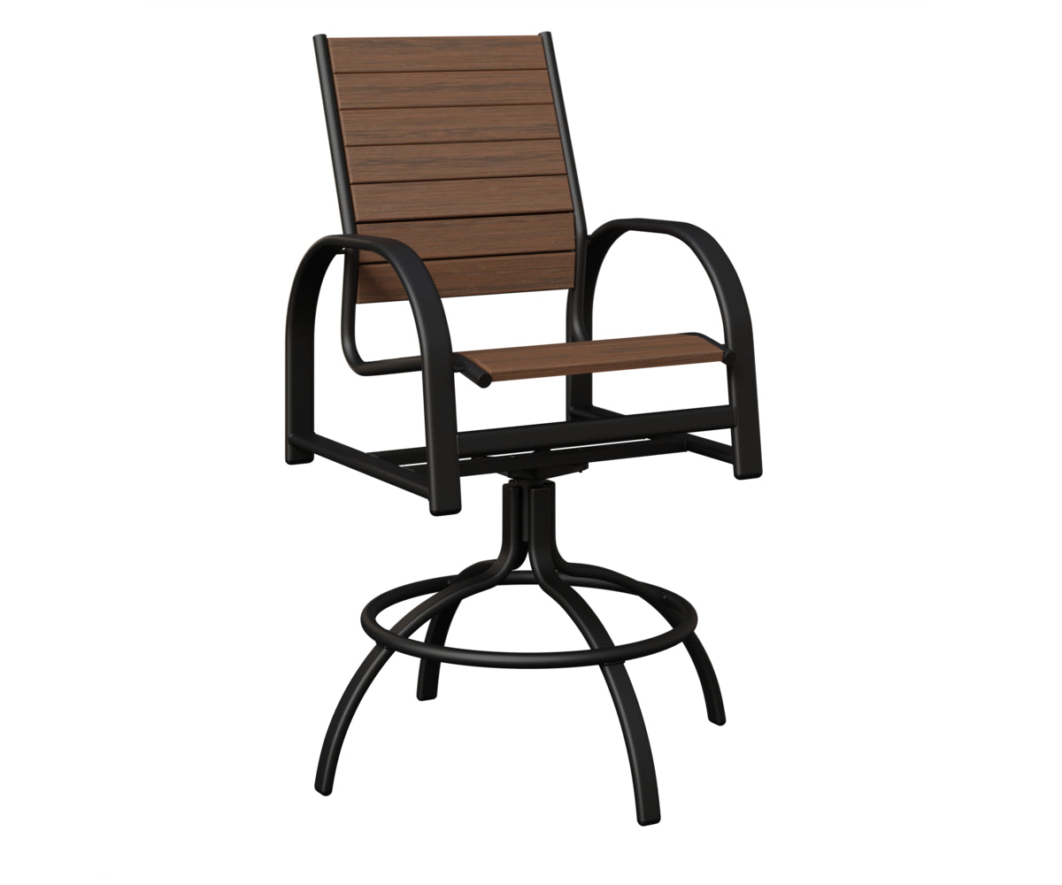 Murphy Poly Swivel Bar Chair