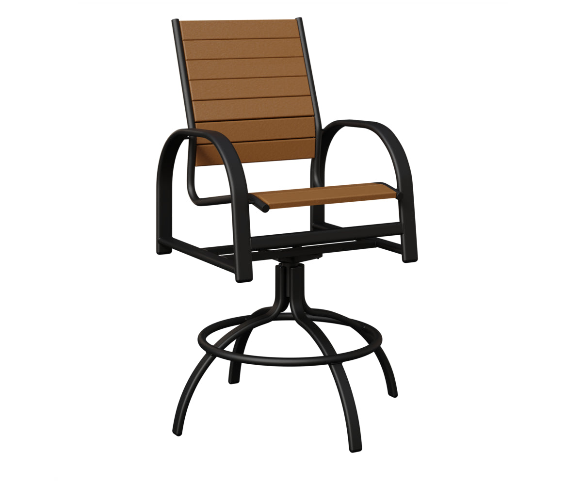 Murphy Poly Swivel Bar Chair
