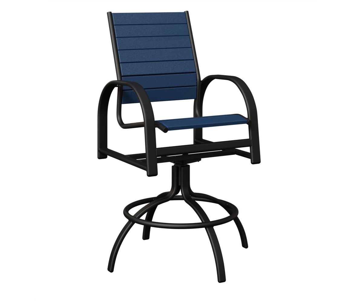 Murphy Poly Swivel Bar Chair