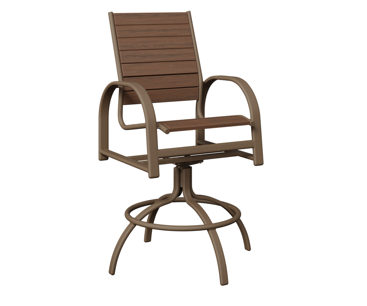 Murphy Poly Swivel Bar Chair