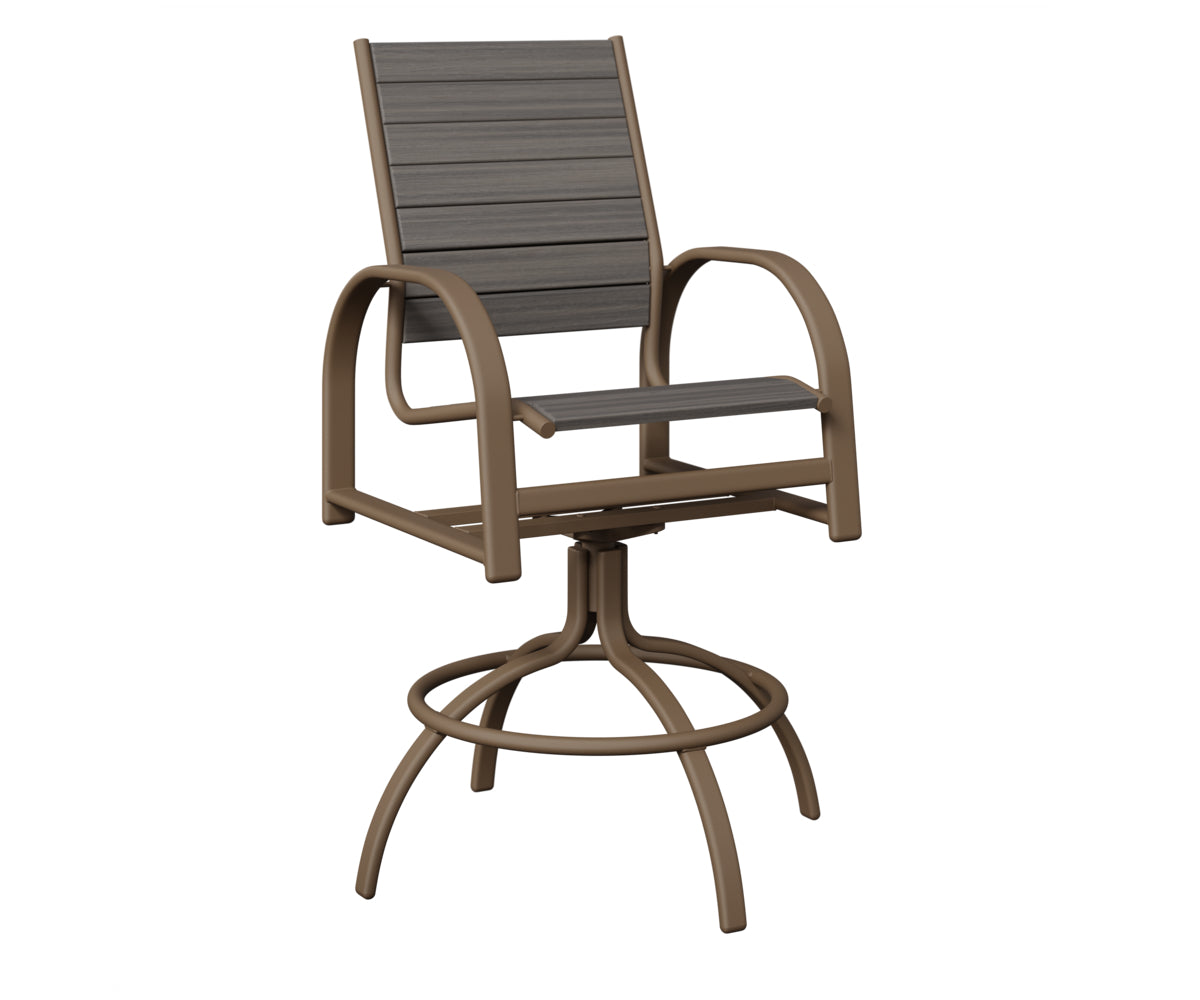 Murphy Poly Swivel Bar Chair