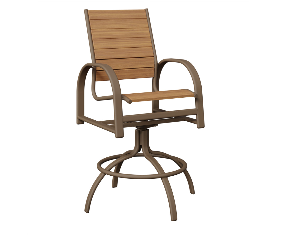 Murphy Poly Swivel Bar Chair