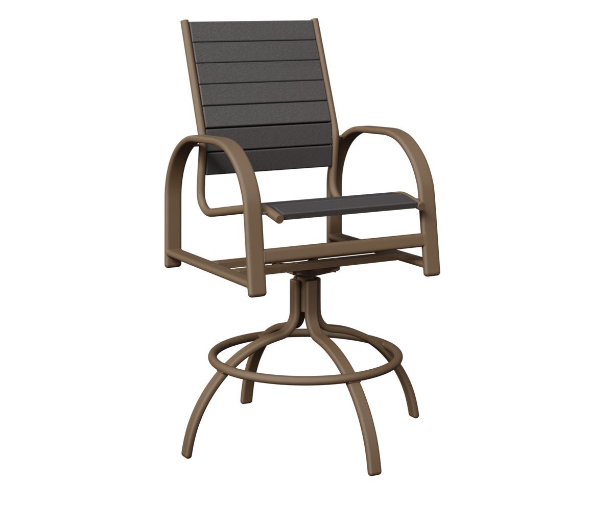 Murphy Poly Swivel Bar Chair
