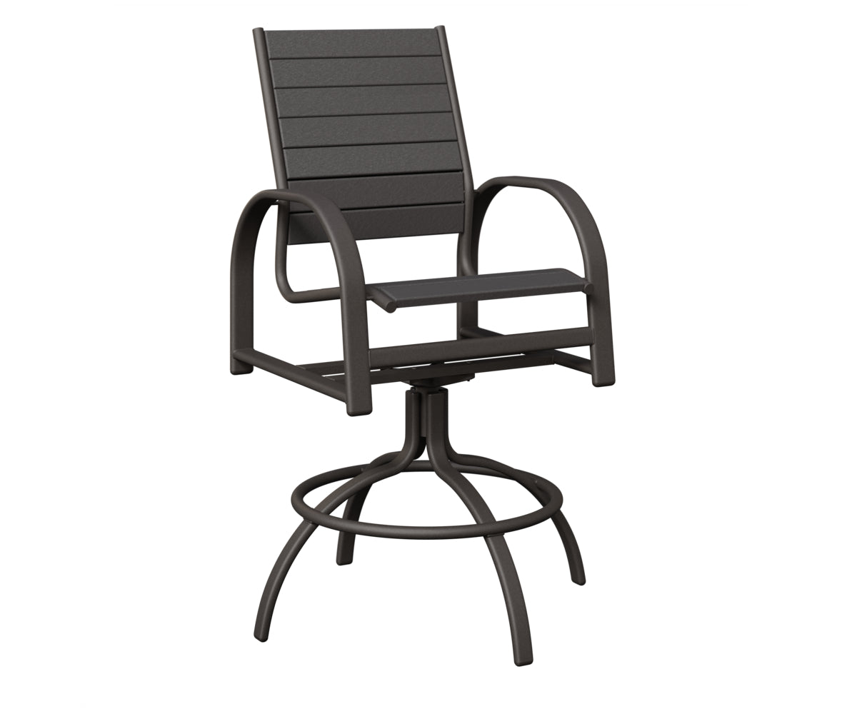 Murphy Poly Swivel Bar Chair