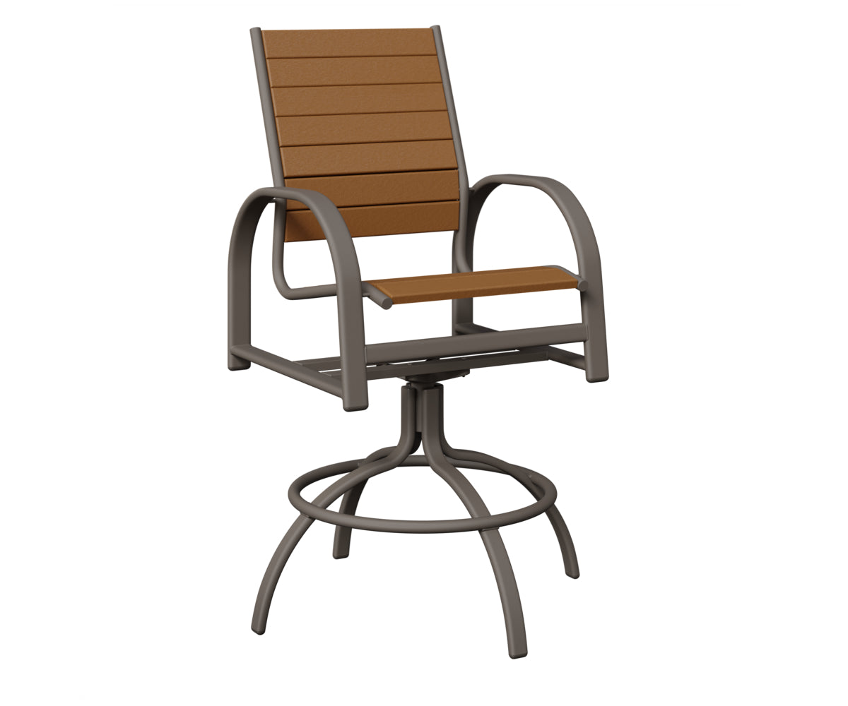 Murphy Poly Swivel Bar Chair