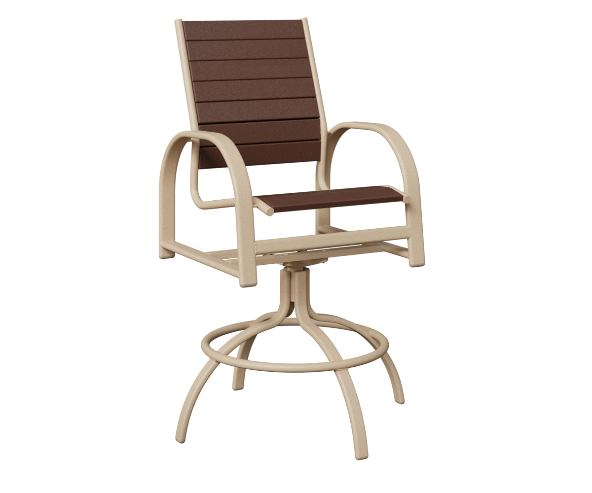 Murphy Poly Swivel Bar Chair
