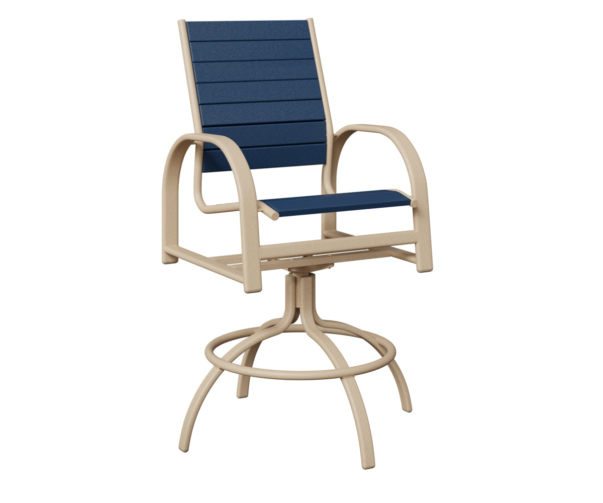 Murphy Poly Swivel Bar Chair