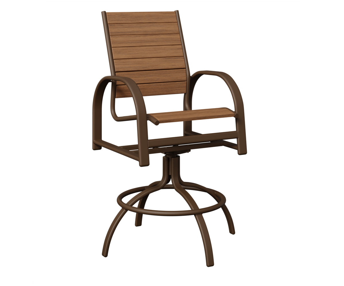 Murphy Poly Swivel Bar Chair