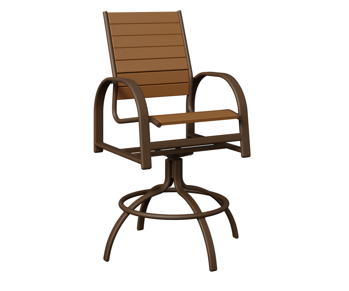 Murphy Poly Swivel Bar Chair
