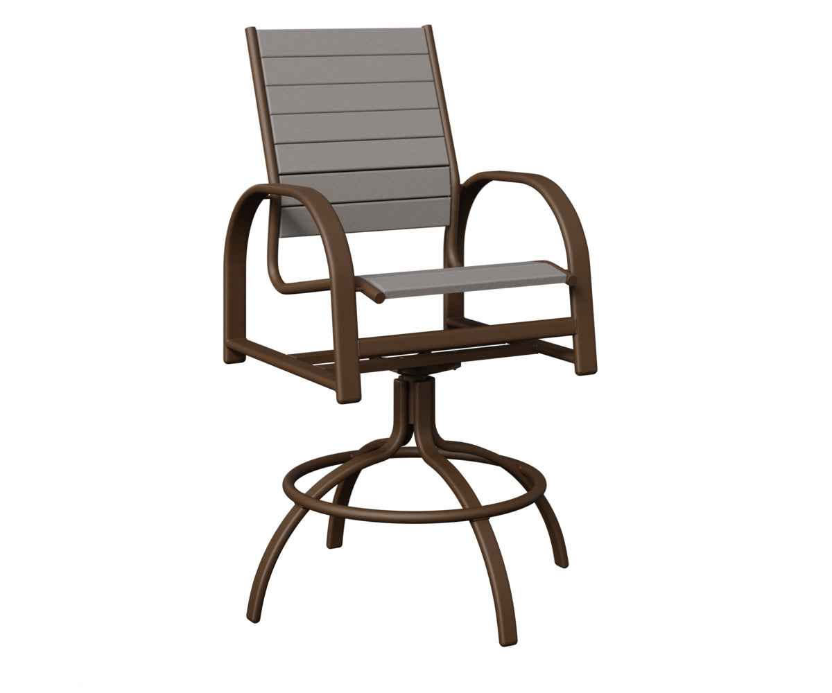 Murphy Poly Swivel Bar Chair