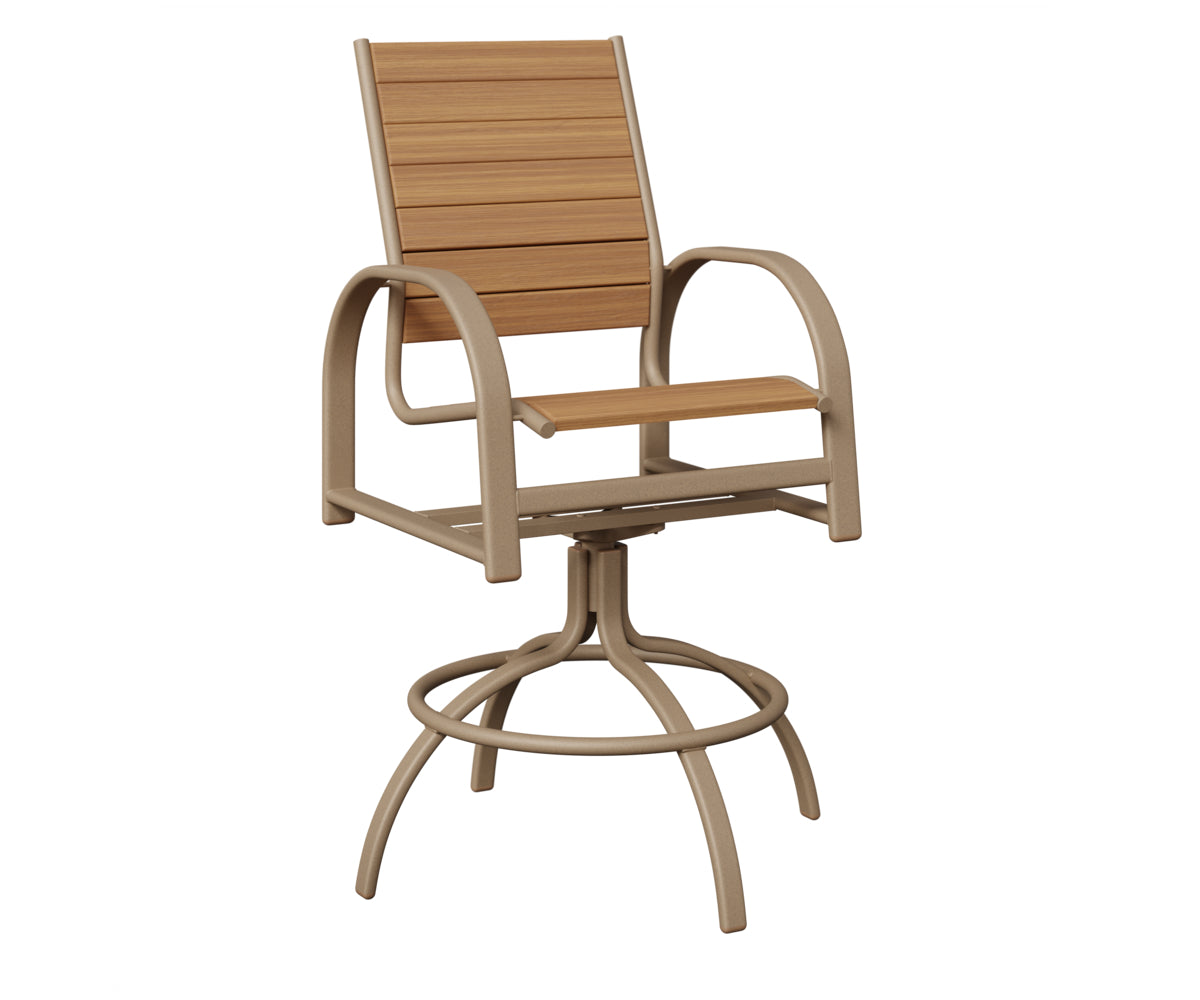 Murphy Poly Swivel Bar Chair